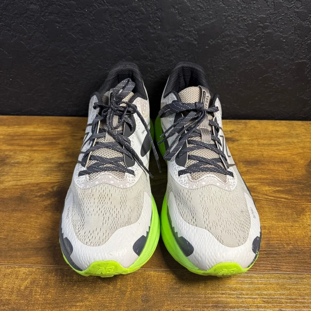 New Balance Dynasoft Nitrel v5 MTNTRLH5 Grey Green Mesh‎ Trail Runner Mens 14
